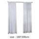 thumbnail image 2 of Cortina de ventana de puerta satinada sólida moderna Ornamental y práctica Integración Nice habitación Cortinas de cortinas semi shading, 2 of 5