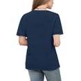 thumbnail image 5 of T Shirts for Women 2026 Summer Short Sleeve Crewneck Hollow out Breathable Dressy Casual Office Work Tshirt Blouse, 5 of 8
