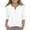 Beige, variant on Petite Fit Shirt Button down V Neck 3/4 Sleeve Cute Casual Blouse Top Plum 130