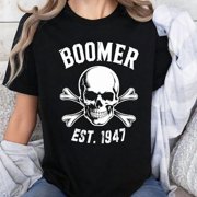 Boomer Est 1947, Baby Boomer Generation Unisex T-Shirt, Sizes S-5XL, Gategoo