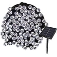 thumbnail image 1 of Luces solares de lujo para exteriores, decoraciones impermeables para exteriores con función de memoria para patio, 8 modos de encendido y apagado automático, luces de cadena con energía solar, 1 of 6