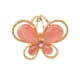 thumbnail image 1 of Anillo de la bufanda clip de chal elegante bufandas broche con diamantes de imitación electroplastia aleación de aleación estilo regalo para las mujeres cuello rosa rojo Inevent EL005298-01B, 1 of 7