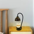 thumbnail image 4 of Dimmable Candle Warmer Lamp, Metal Tabletop Vintage Melting Lamp for Scented Candles, Flameless Odor for Home Office, Black or White, 1 Pack, 4 of 6