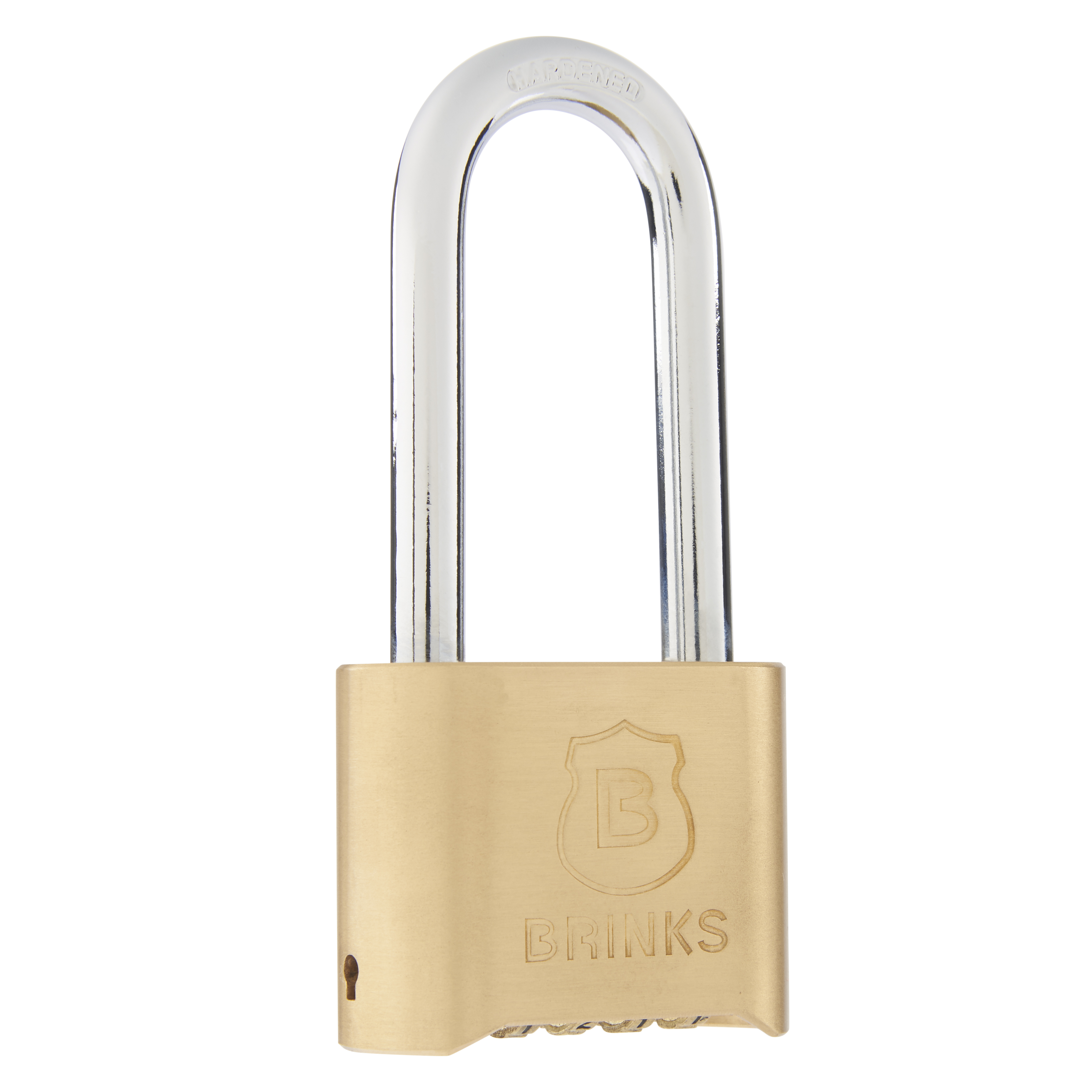Brinks Solid Brass 50mm Resettable Combination Padlock with 2in Shackle - image 3 of 6