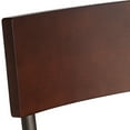 thumbnail image 3 of Elm Lane Langdon Glitter Bronze Swivel Bar Stool Brown 29" High Industrial Wood Seat with Backrest Footrest for Kitchen Counter Height Island House, 3 of 8