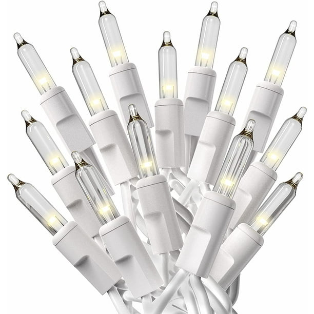 White christmas lights 100 cheap count