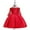 Red, variant on SDJMa Toddler Girls Solid Color Embroidery Lace Short Sleeve Bowknot Birthday Party Gown Kids Dresses