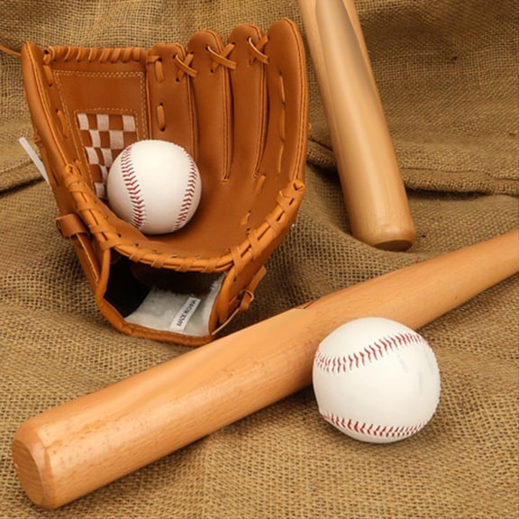 Rollbacks & More Outdoor Sports Left Hand Training Practice Softball Baseball Gloves Pitcher Players Pocket Glove 10.5Inch Brown