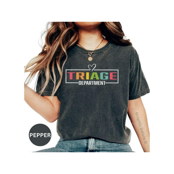 Funny Triage Nurse Shirt - Retro Nursing Tee for Healthcare Heroes | Ideal Nurses Week Gift