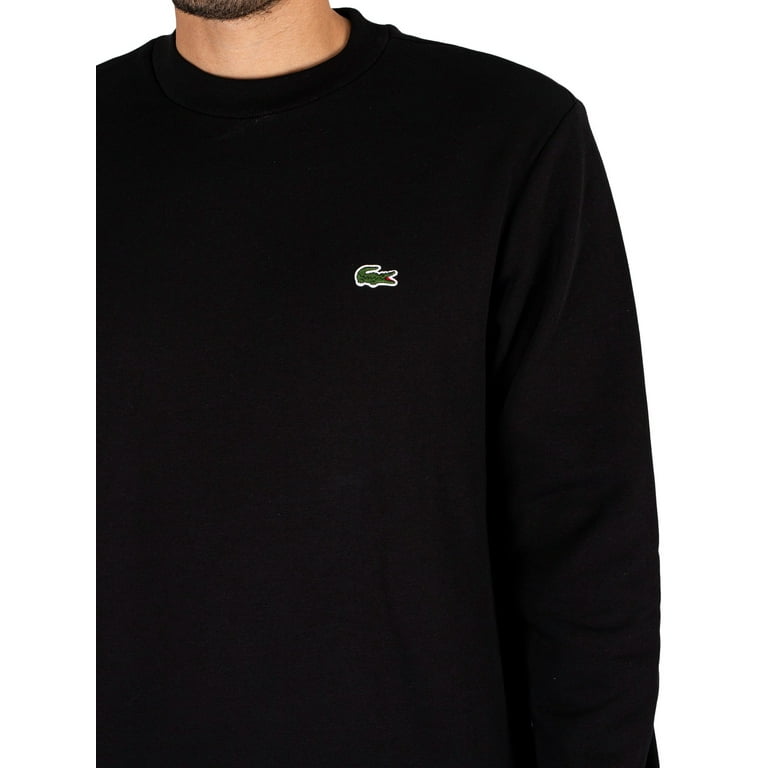 Lacoste Logo Black Sweatshirt