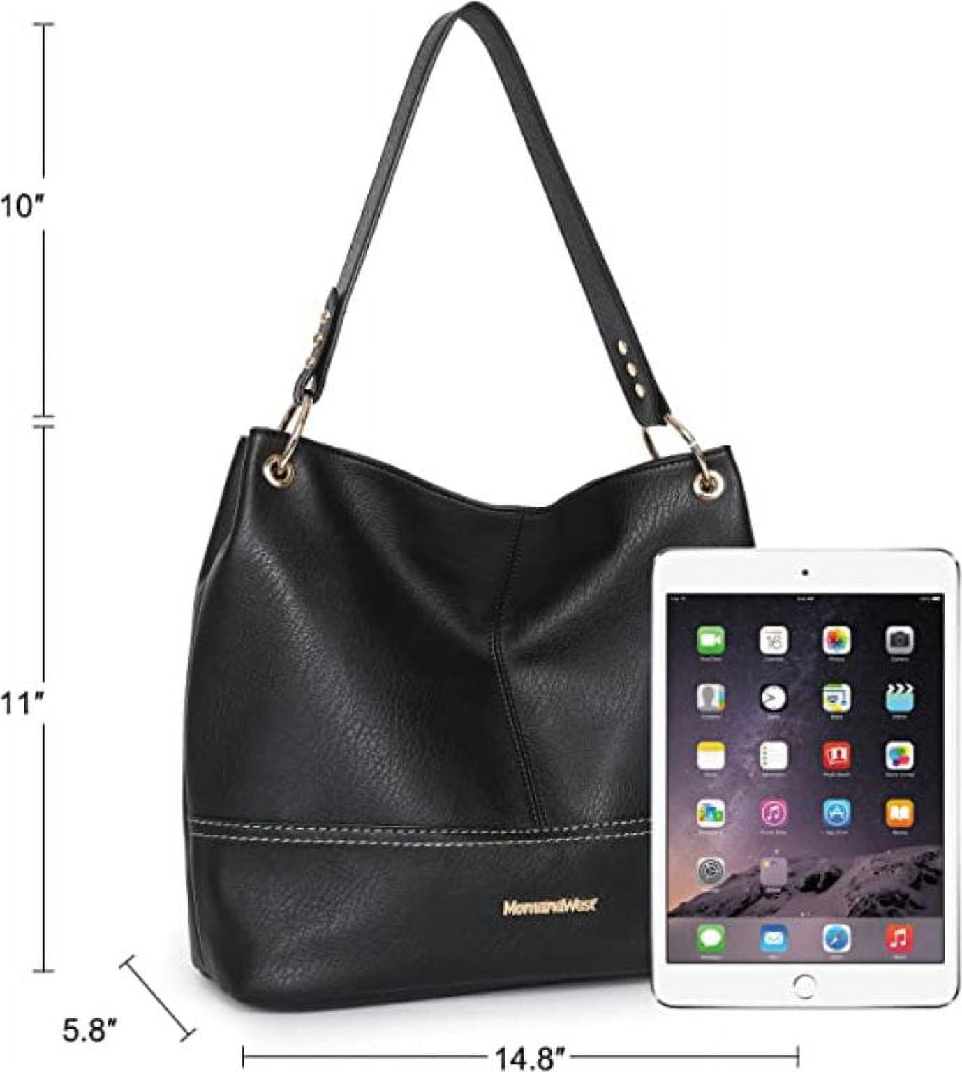 Montana West Hobo Bag Purses and Handbags for Women Top Handle Handbags with Zipper