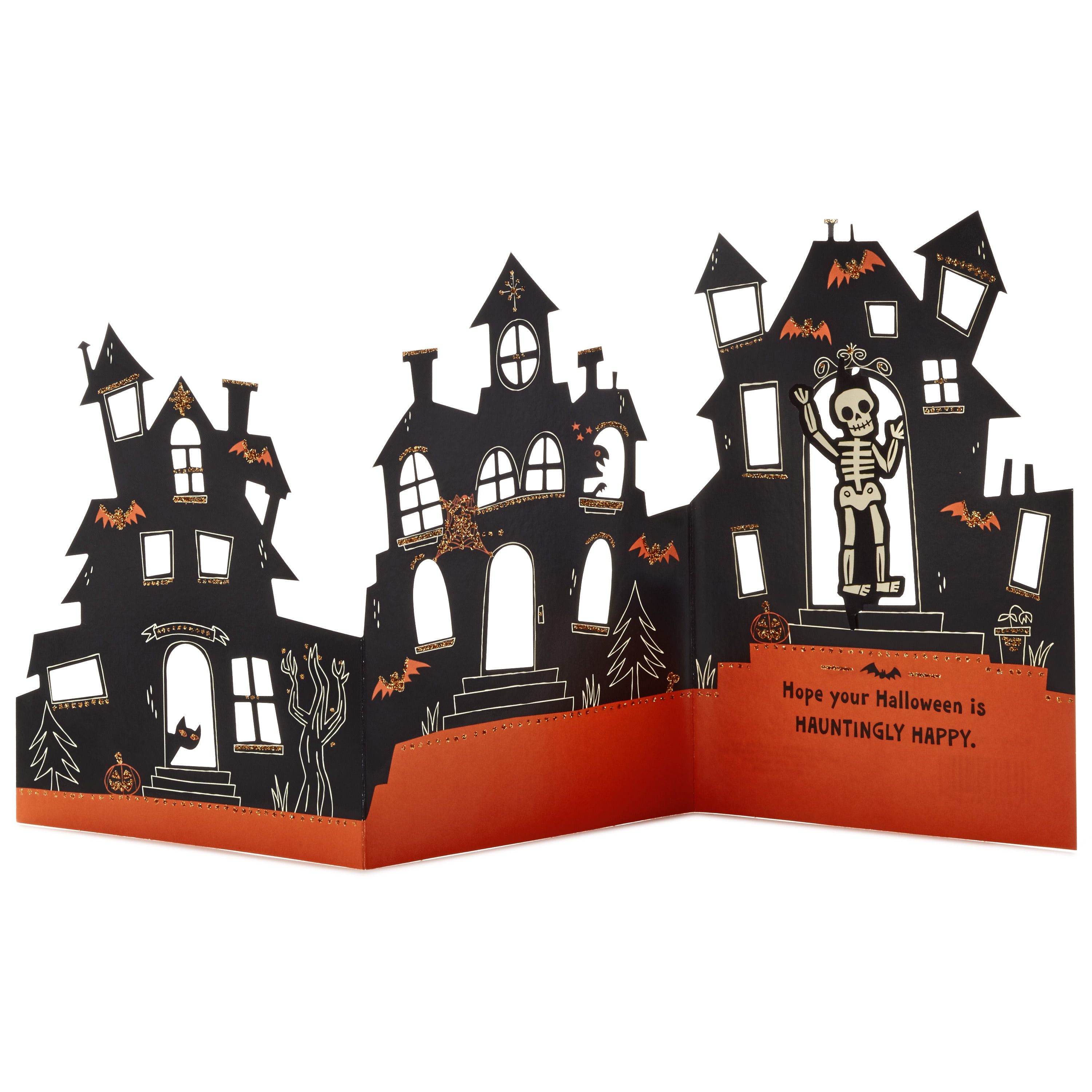 HMK Greeting Card HLWN HNTDHS