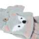 thumbnail image 3 of Guantes convertibles para niños Mitones Guante medio dedo, 3 of 3