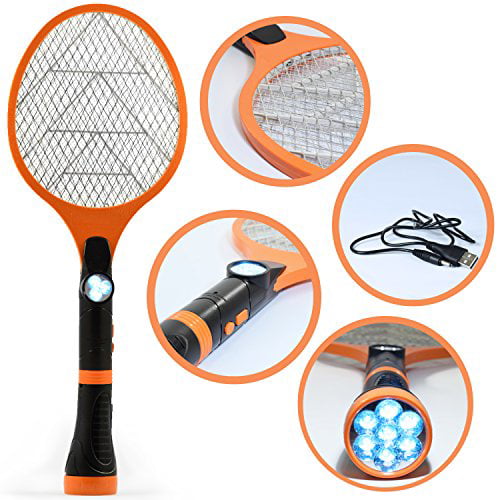 racket for killing mosquitoes