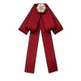 thumbnail image 1 of Nœuds Papillon Réglables Élégants pour Femmes Filles Accessoire de Mode Élégant Tenue de Soirée Formelle Cravate en Satin de Soie, 1 of 2