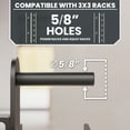 thumbnail image 4 of Synergee Landmine Attachment for 3x3 Power Racks with 5/8" Holes. Rack-Mounted Landmine Trainer for Full-Body Rotational Work, Presses & Rows. Compatible with 1" & 2" Barbells., 4 of 6
