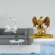 thumbnail image 2 of Estatua De Animal Con Pensamiento Abstracto Creativo, Escultura De Arte Moderno, Adorno Artesanal Para Sala De Estar, Escritorio, Oficina, Comedor, Decoración De Armario., 2 of 7
