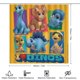 thumbnail image 2 of Rancho Dino-theme 4-Piece Shower Curtain Set with Rugs, Waterproof Bathroom Decor Set Includes Bath Mat, U-Shaped Rug, Toilet Lid Cover and Curtain with Hooks, 2 of 6