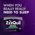 thumbnail image 5 of Vicks ZzzQuil Nighttime Sleep Aid Ultra Tablets, Doxylamine 25mg Sleeping Pills, 24 Count, 5 of 13
