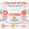 thumbnail image 3 of SPA REDI Sugar Scrub - Exfoliating, Moisturizing, Hydrating and Nourishing, Glow, Polish, Smooth and Fresh Skin - Body Exfoliator, Mandarin - 58 Oz, 3 of 7