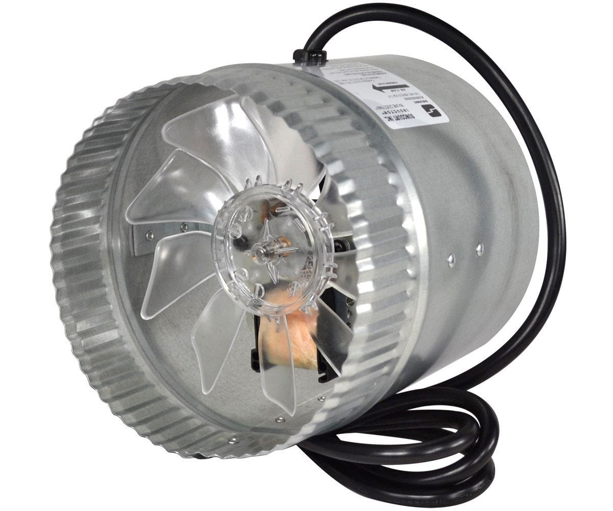 Suncourt Inductor® 6” Corded Axial In-Line Booster Duct Fan – DB206C