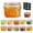 4oz*12, variant on 4oz Glass Spice Jars With Airtight Lids (set Of 6) Small Wire Clamp Mason For Herbs Honey Jam & Diy Wedding Favors 120ml Mini Canisters Pantry Kitchen Organization