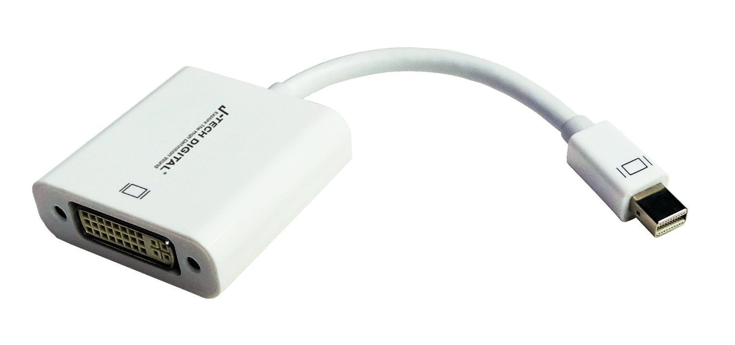 JTech Digital JTDMINIDVI High Quality Mini Display Port to DVI Adapter
