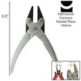 thumbnail image 5 of The Beadsmith Half Round and Concave Parallel Pliers – 5.5 inches (140mm) Steel tool for jewelry making, with spring, 5 of 5