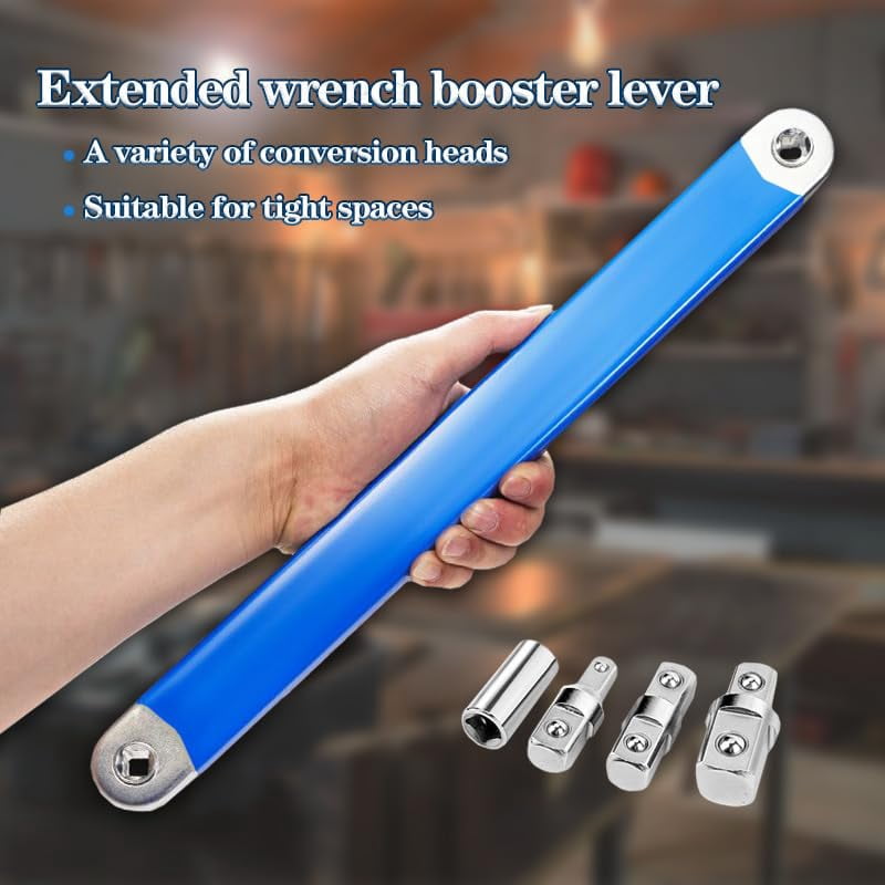 Pro Offset Extension Wrench, Offset Extension Wrench Impact, Pro Zero Offset Extension Wrenchs, Extended Universal Ratchet High-Carbon Impact Ready Tool for Automotive & Industrial Machinery(Green)