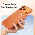 thumbnail image 5 of ELEHOLD Frosted Mag Safe Case For iPhone 17 Pro With 1PACK Camera Len Protector, Shockproof Slim Rugged Matte Fingerprint-Proof Cover ,White, 5 of 8