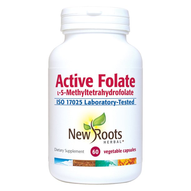 Which Form Of Folate Is The Most Bioavailable New Roots Herbal Active Folate 1,000 mcg + Vitamins B6 and B12 (60 Tabs