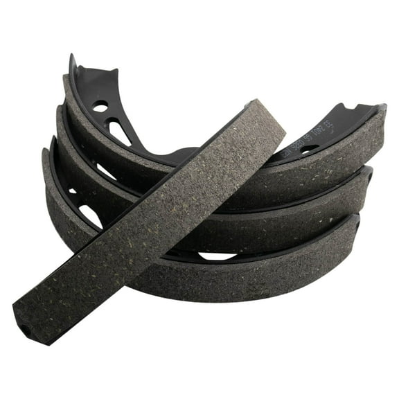 TRQ Rear Parking Brake Shoe Set Fits Select 2006-2016 Porsche 911 2000-2013 Boxster 2006-2012 Cayman