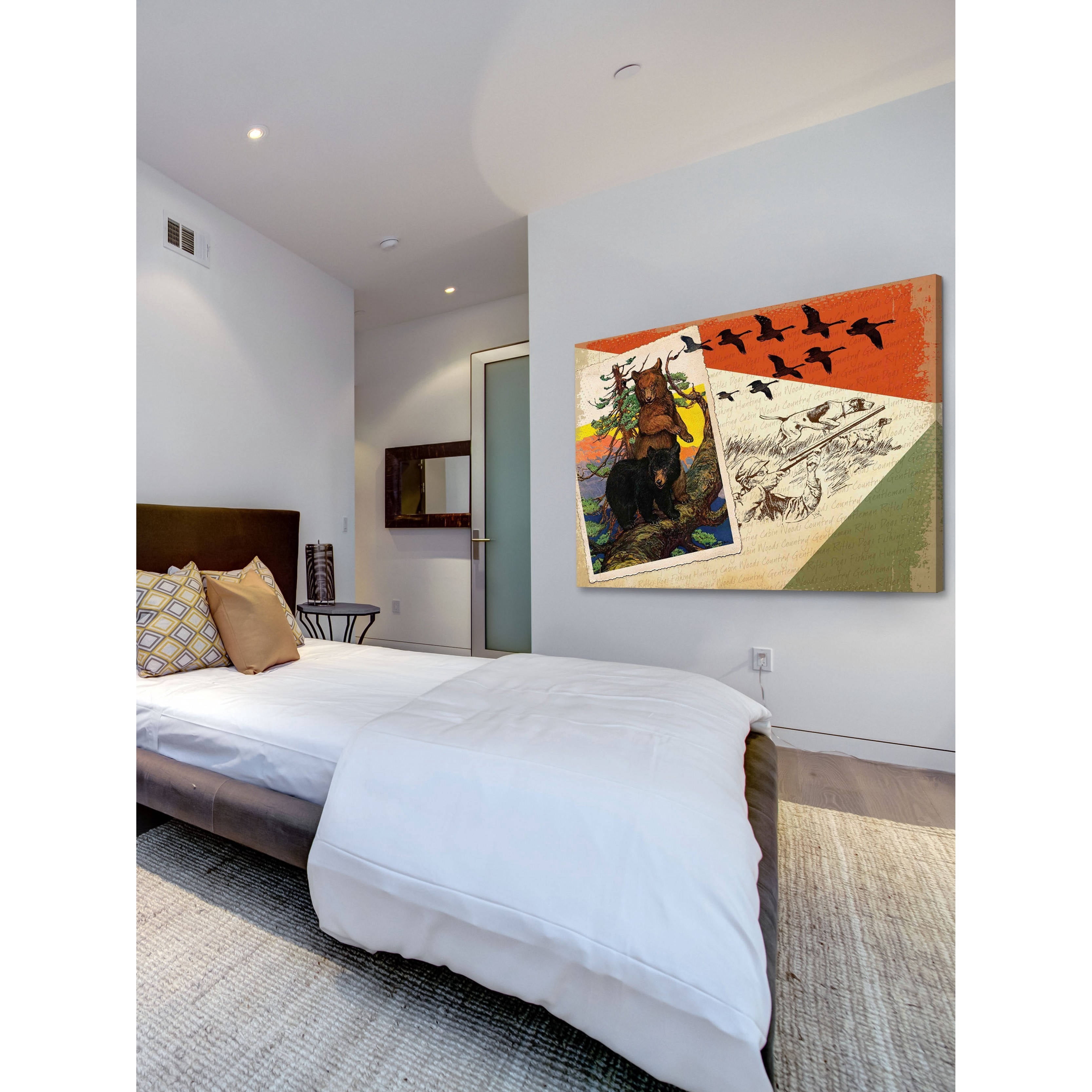 Marmont Hill Inc Marmont Hill - "Great Outdoors 1" by Saturday Evening Post Painting Print on Canvas - Multi-color