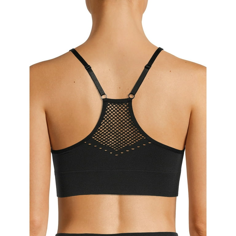 Avia Women's Seamless Mesh Sports Bra