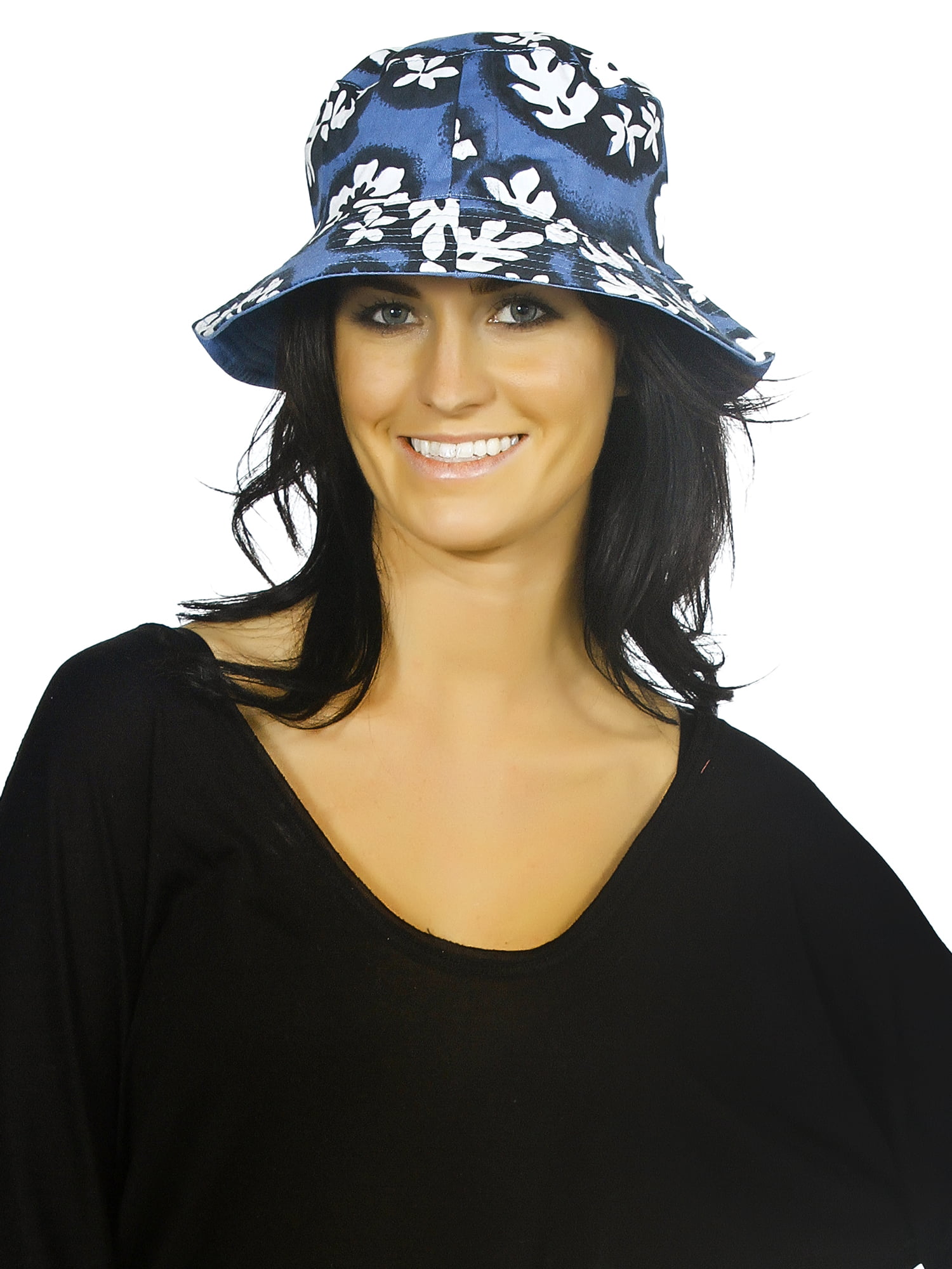 Wheebo Bucket Hat Reversible Outdoor Beach Summer Cap for Women Men 