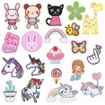 thumbnail image 3 of Lot De 20 Autocollants De Broderie De Princesse De Dessin Anim Pour Vtements D'enfants, Accessoires De Dcoration Pour Filles, Autocollants De Broderie, 3 of 3