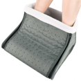 thumbnail image 2 of Chauffe-pieds, avec doublure en peluche, chauffage lectrique des pieds avec niveaux de temprature, lavable en machine, gris, 2 of 5
