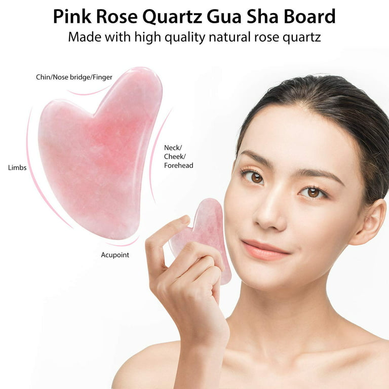 Face Roller Skin Care -Rose Quartz Face Roller | Ultimate Facial Skin Care  Products & Beauty Products Tools | Facial Roller for Face and Eye Massager | Tagescremes