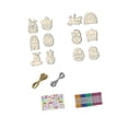 thumbnail image 4 of Kit de carillón de viento de Pascua de madera para manualidades y manualidades para cumpleaños de niños y niñas Estilo C, 4 of 9
