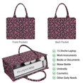 thumbnail image 2 of Large Capacity Tote Bag,Breast Cancer Handbag Fashion Luxury Tote Bag,15.7"x13"x 5.1" Inches,Laptop Compatible, 2 of 6