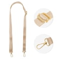 thumbnail image 3 of Unique Bargains 1 Pc Solid Color Handbag Strap for Office Khaki Nylon Metal, 3 of 5
