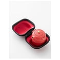 thumbnail image 2 of Tea Cup Set Portable Travel Tea Set With One Pot And Two Cups Of Black Pottery Express Cup And Hand Creative Business Tea Set Teapots & Coffee Servers Travel Tea Set, 2 of 7
