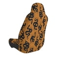 thumbnail image 3 of Picia Snake Print Waterproof Sweating Car Seat Cover for Post Gym Workout, Running, Beach and Hiking, Universal Fit Anti-Slip Bucket Seat Protector, 3 of 5