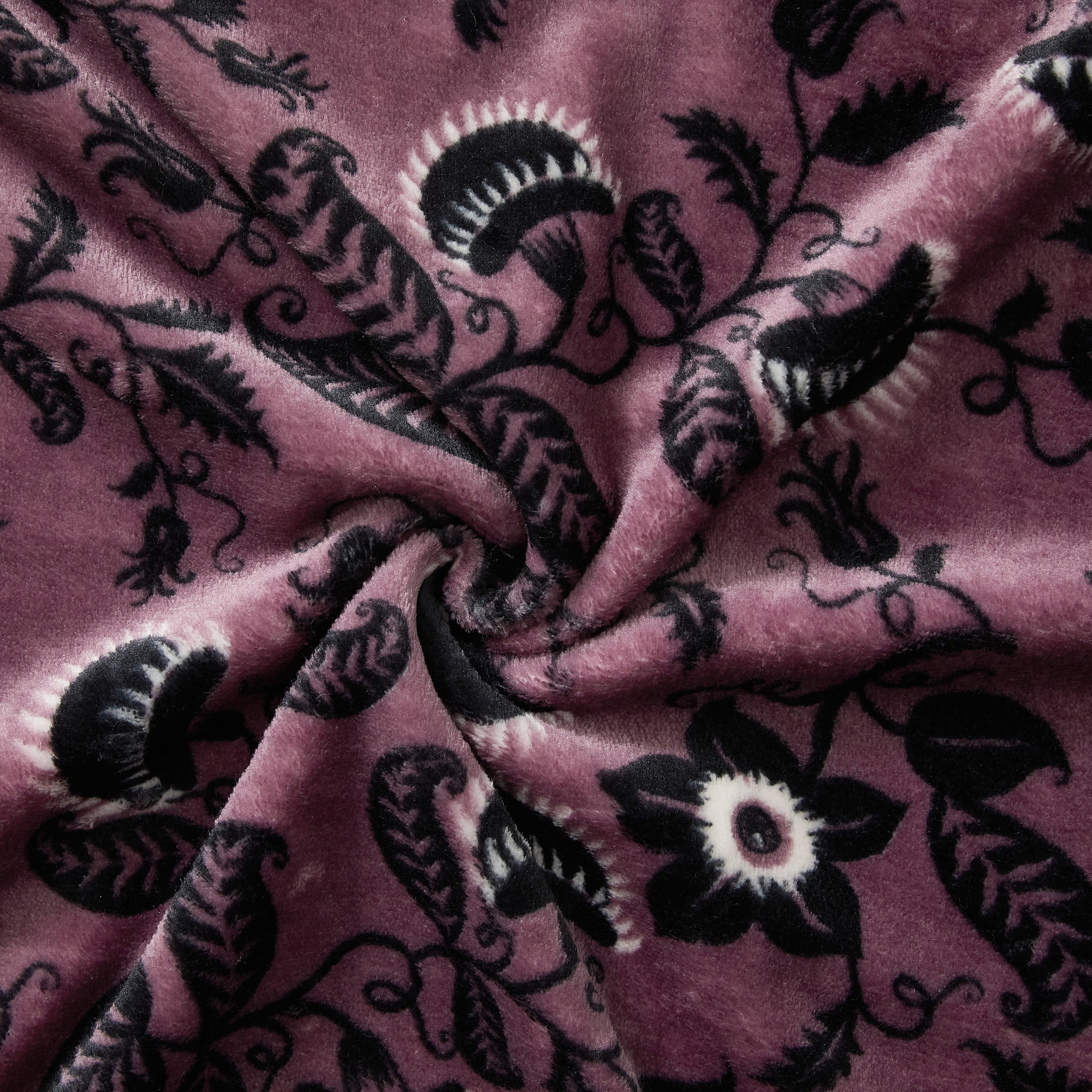 Ways to Celebrate Cozy Plush Venus Fly Print Throw Blanket 50"x 60", All Ages