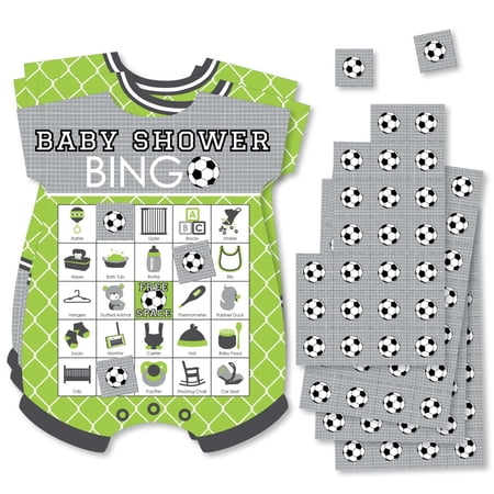 Big Dot of Happiness Goaaal - Soccer - Picture Bingo Cards and Markers - Baby Shower Shaped Bingo Game - Set of 18 price history on PriceWatchPro