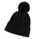 thumbnail image 1 of Toddlers Knit Hat with Pom Pom, Unisex Girls Boys Beanies Cap Autumn Winter Bonnet Hat Comfortable Baby Knitted Cap Red Mix, 1 of 4