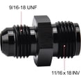 thumbnail image 2 of GFDYREE 6AN Male to 5/8 x 18 Inverted Flare Thread Fitting Adapter Straight 2Pcs, 2 of 5
