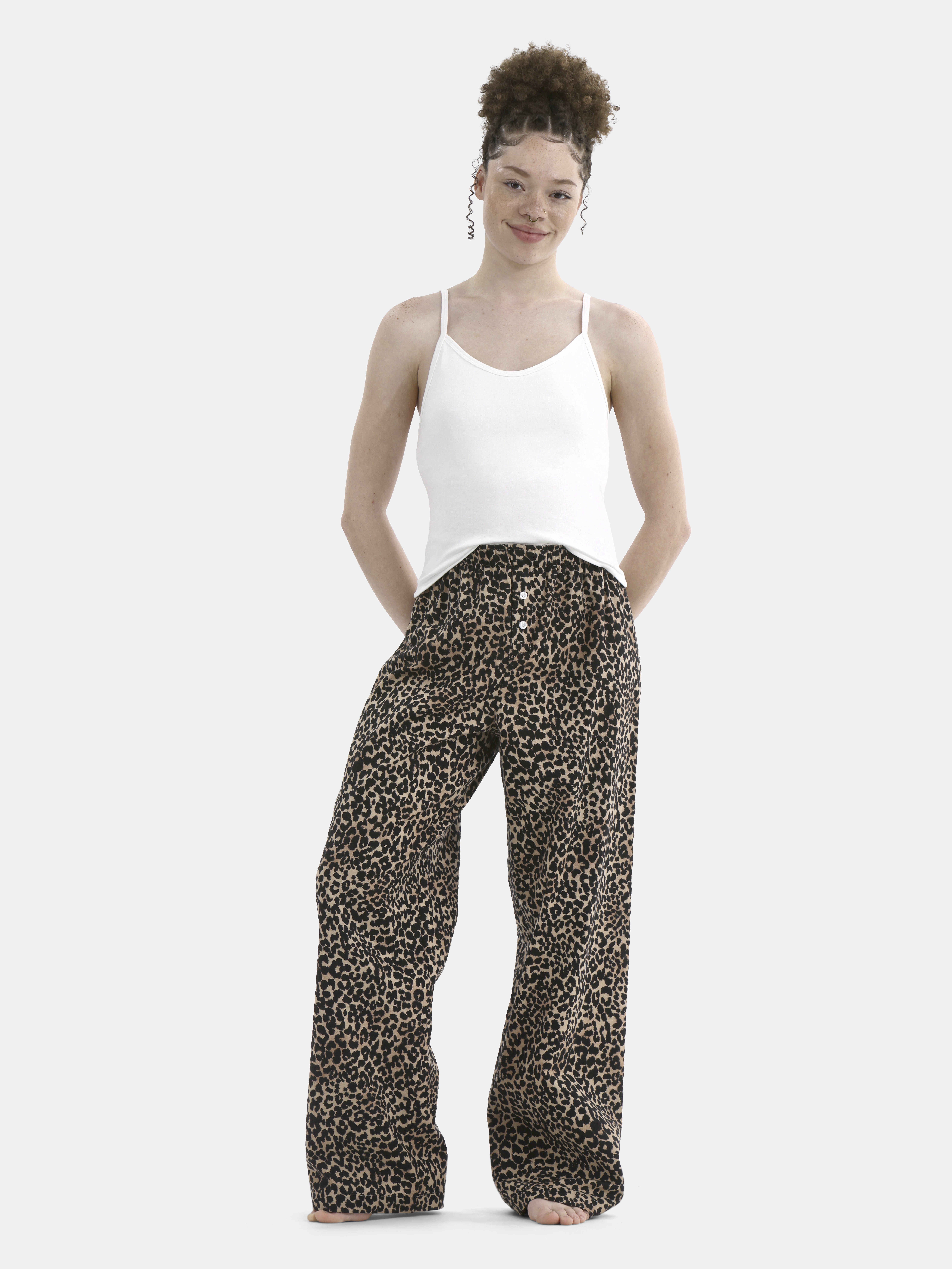 No Boundaries Sleepwear Boxer Pants, Women's