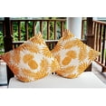 thumbnail image 3 of Simply Daisy 18 in x 18 in Tropical Yellow Floral Polyester Throw Pillow, 3 of 3