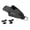 Black, variant on M Buder Professional Dolphin Sports Whistle with 2 Finger Clips for Football Basketball Volleyball Referees Coaches Outdoor Survival Emergency Training - Black Color (2.76 inches / 7 cm) Loud Sound